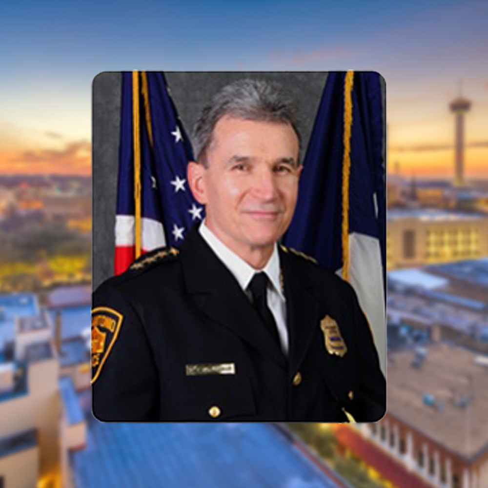 SAPD Chief William P. McManus