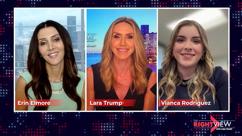 Lara Trump, Erin Elmore, Vianca Rodriguez