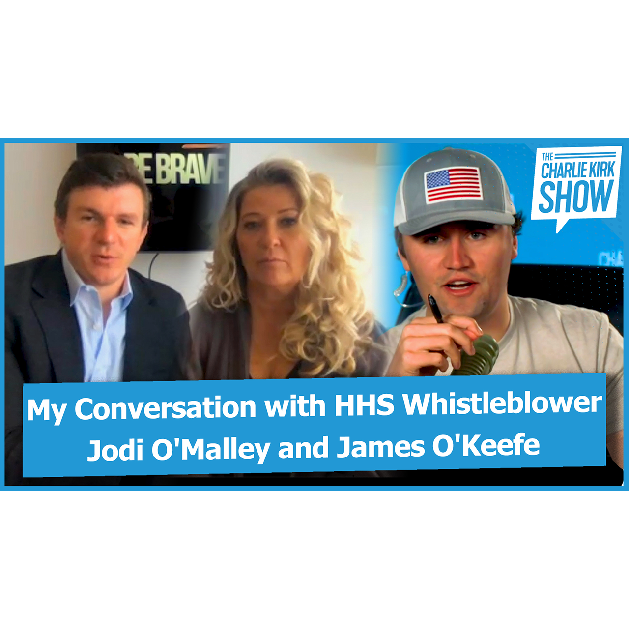 My Conversation with HHS Whistleblower Jodi O'Malley and James O'Keefe