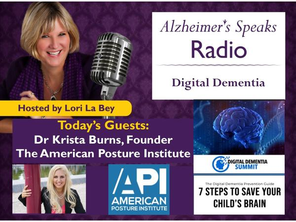 Dr Krista Burns on Digital Dementia on Alzheimer's Speaks Radio