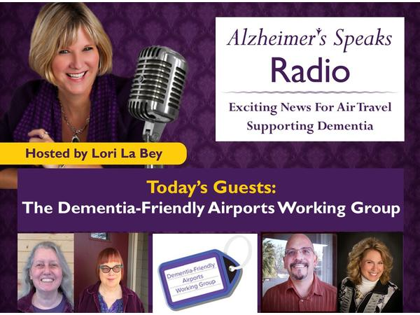 WOW - Dementia-Friendly Airports!  Join @AlzSpksRadio To Learn More