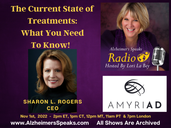Sharon Rogers of AMYRIAD Therapeutics Discusses the State of Treatments & Trials