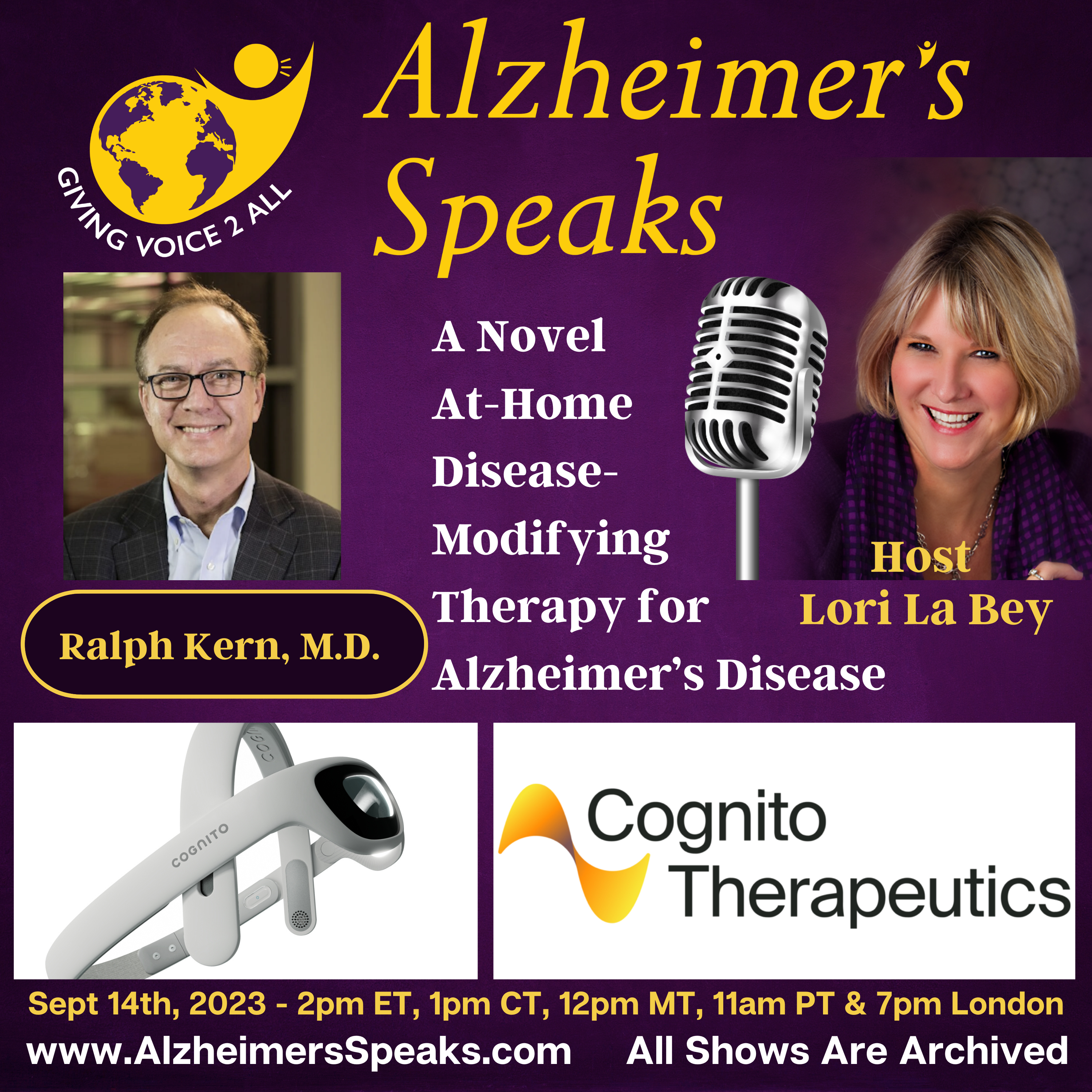 A Novel At-Home Disease-Modifying Therapy for Alzheimer’s Disease