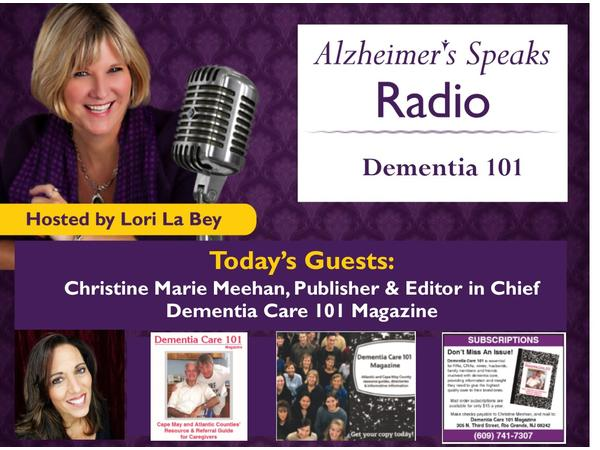 Dementia 101 on Alzheimer's Speaks Radio