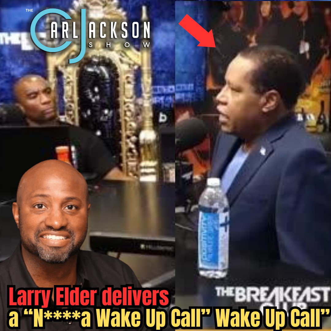 Larry Elder delivers The Breakfast Club a “N****a Wake Up Call”