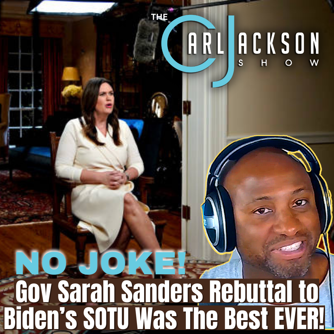 NO JOKE! Gov Sarah Sanders Rebuttal to Biden’s SOTU Was The Best EVER!