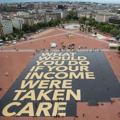 What would a basic universal income mean?