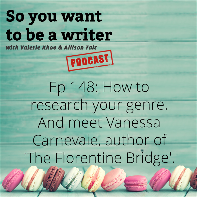 WRITER 148: Meet Vanessa Carnevale, author of 'The Florentine Bridge'
