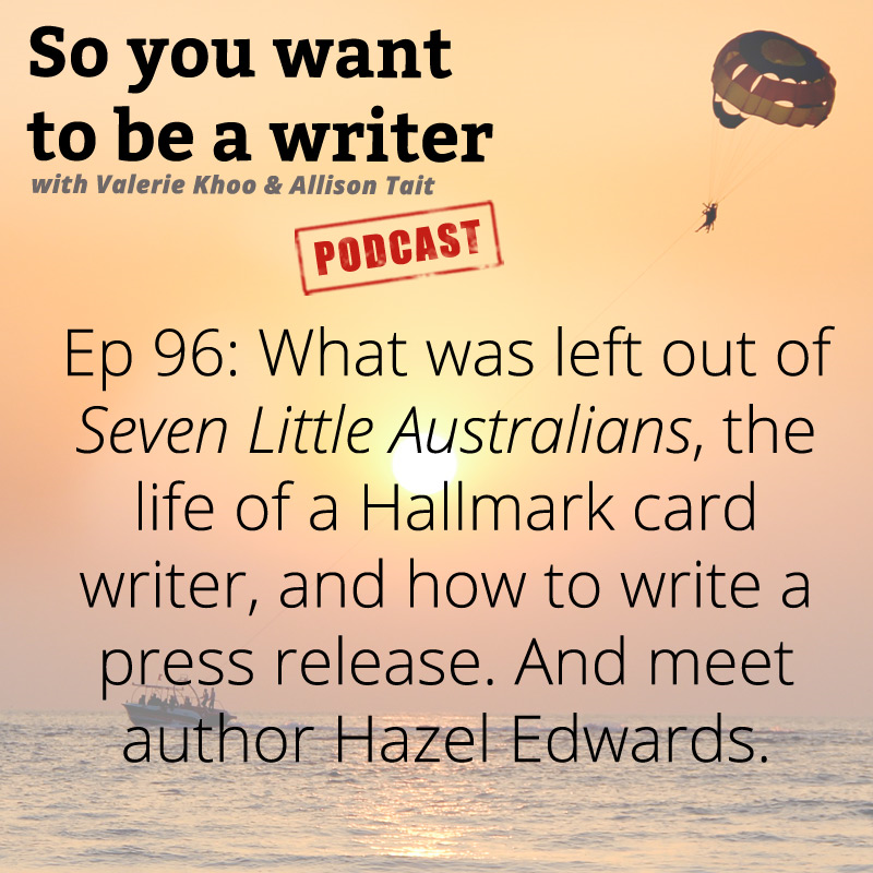 WRITER 096: Meet Hazel Edwards, author of 'Hijabi Girl'