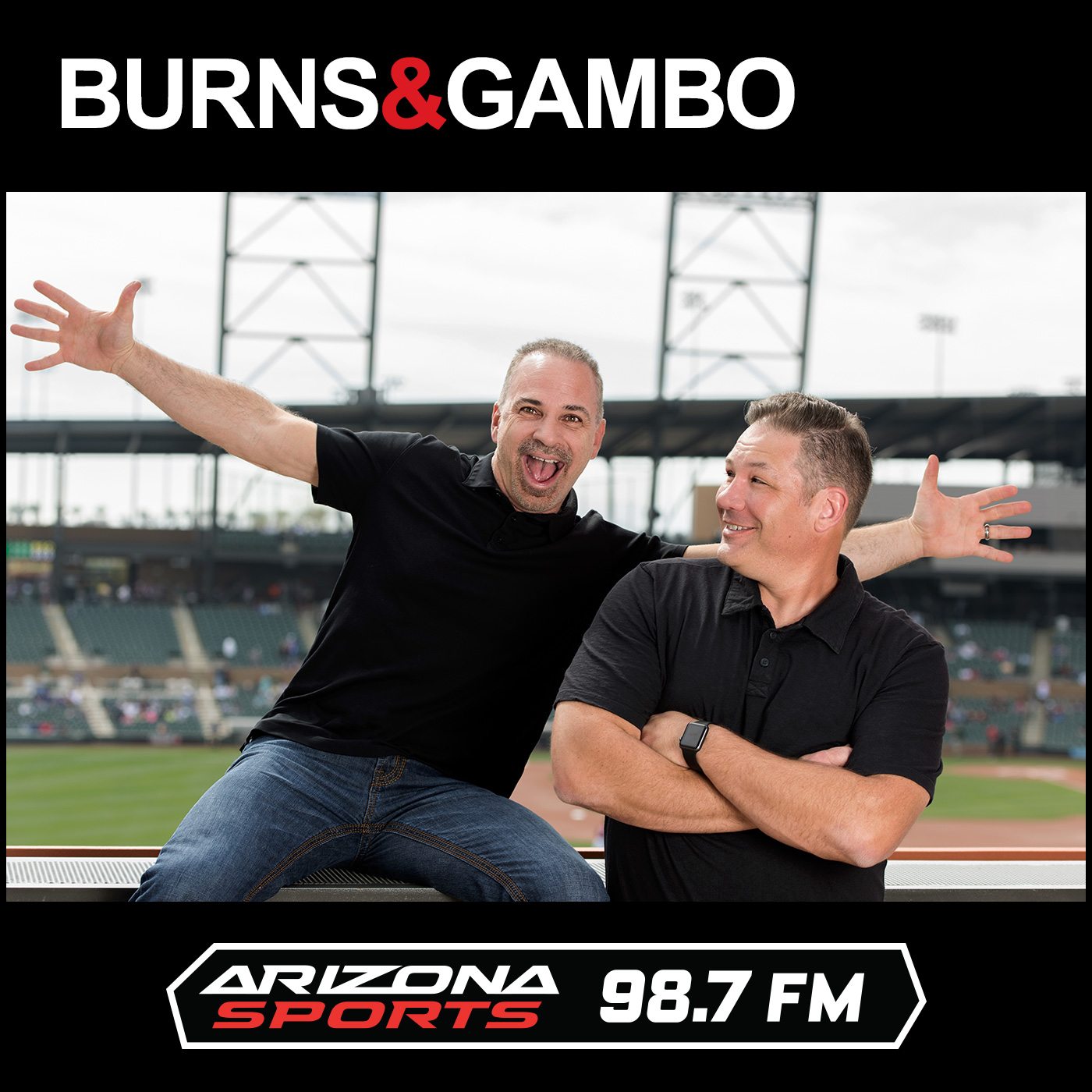 Burns and Gambo, Hosts on 98.7 FM Arizona Sports Station discuss coronavirus