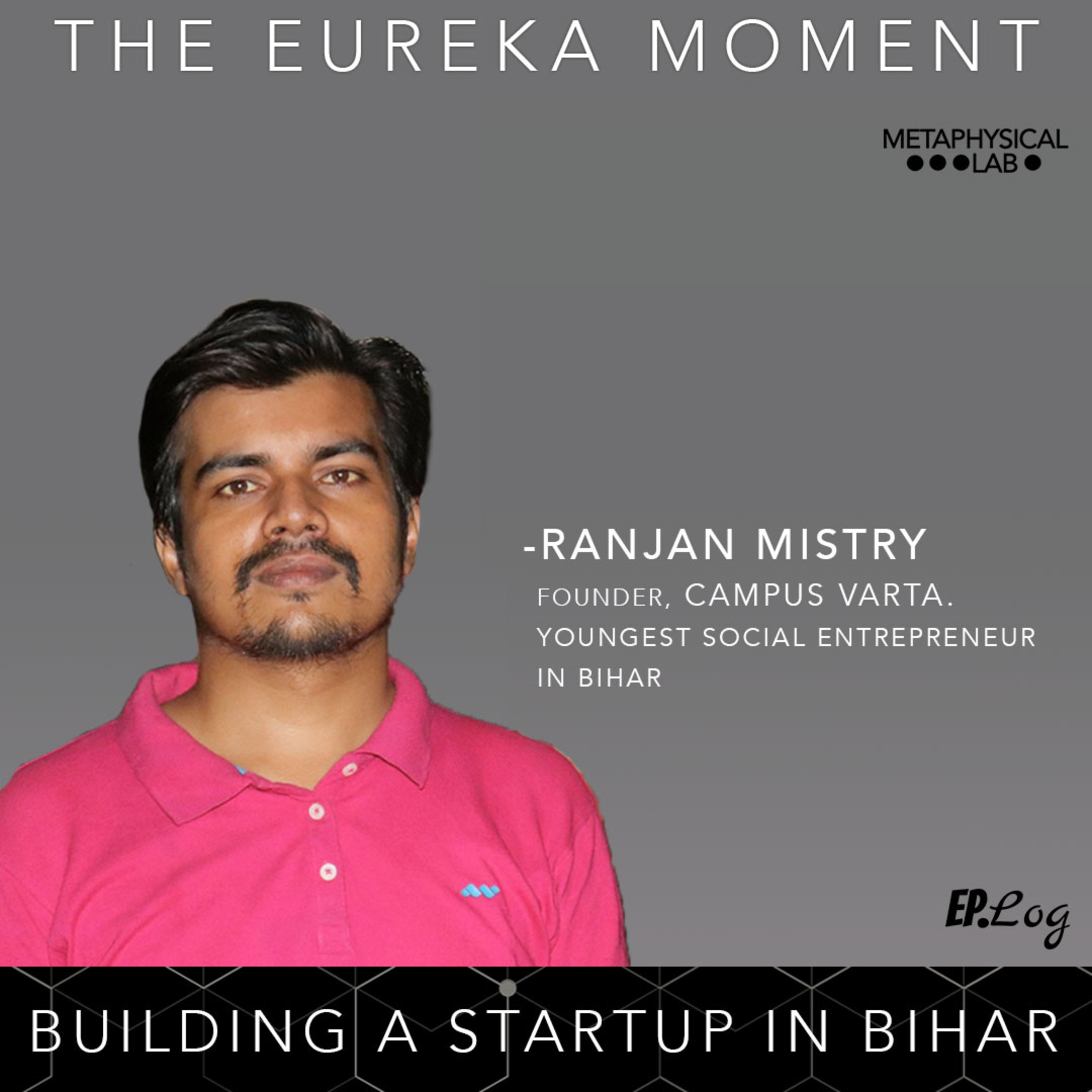 Ep.14 Building A Startup In Bihar ft. Ranjan Mistry, Founder- Campus Varta