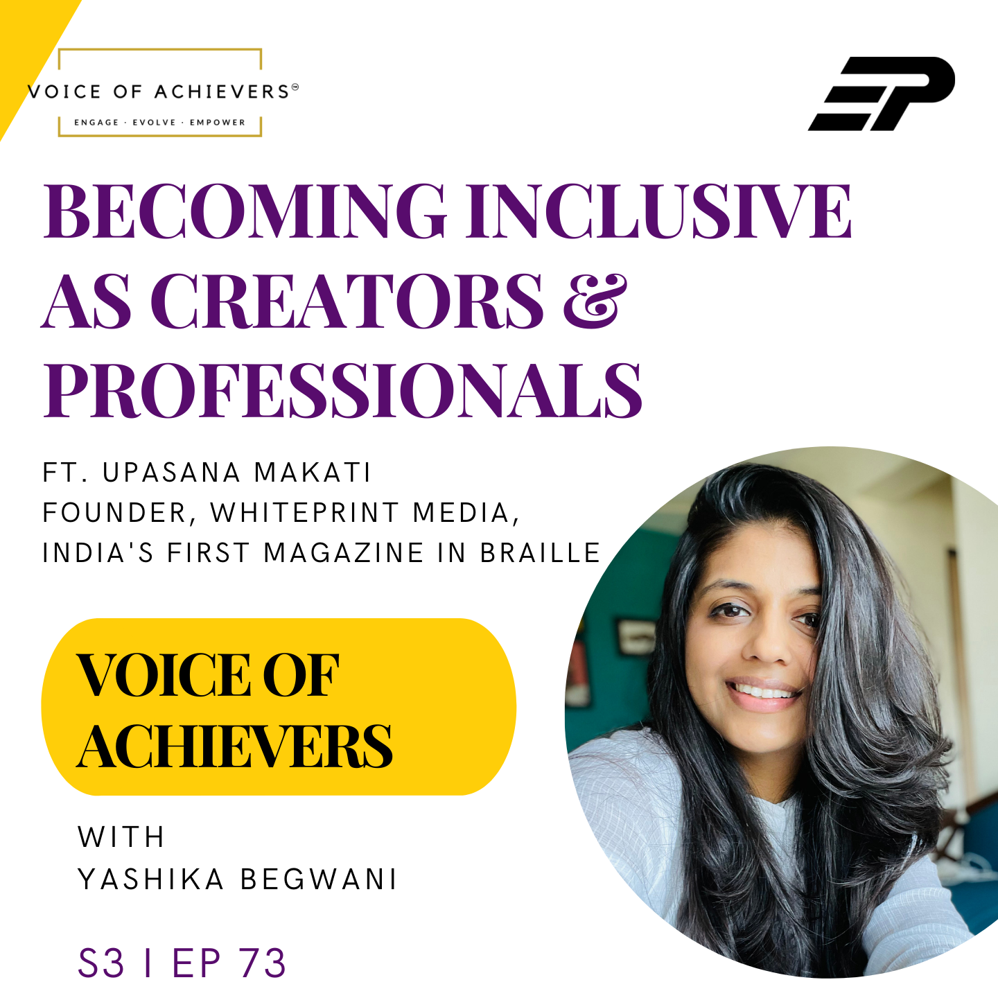 Becoming inclusive as creators and professionals Ft Upasana Makati