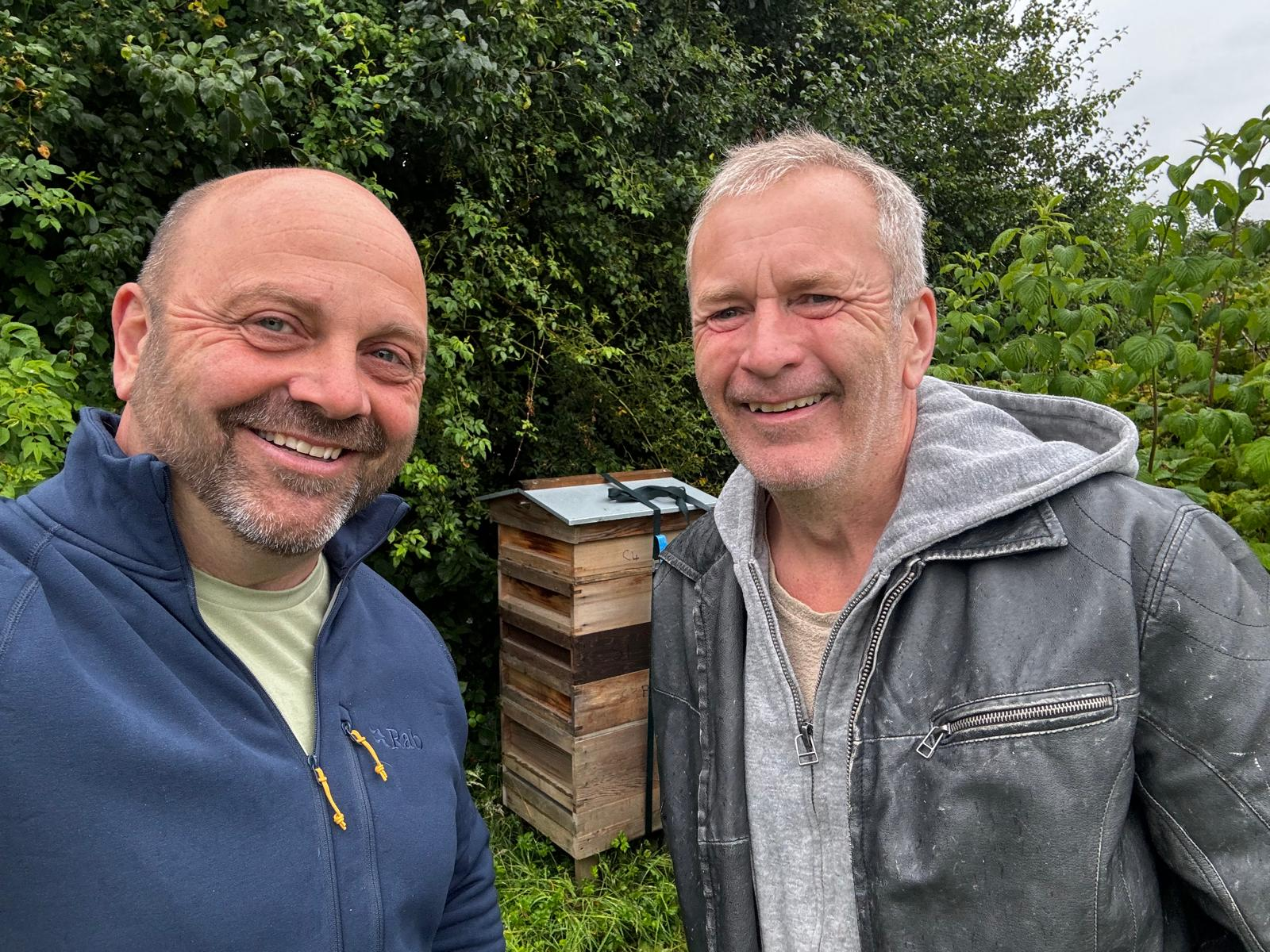 Growing Together - Early July 2024: Beekeeping with head swarm co-ordinator Rowan Roberts