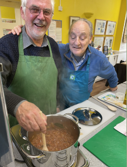 Petersfield Men's Shed Cooking Group