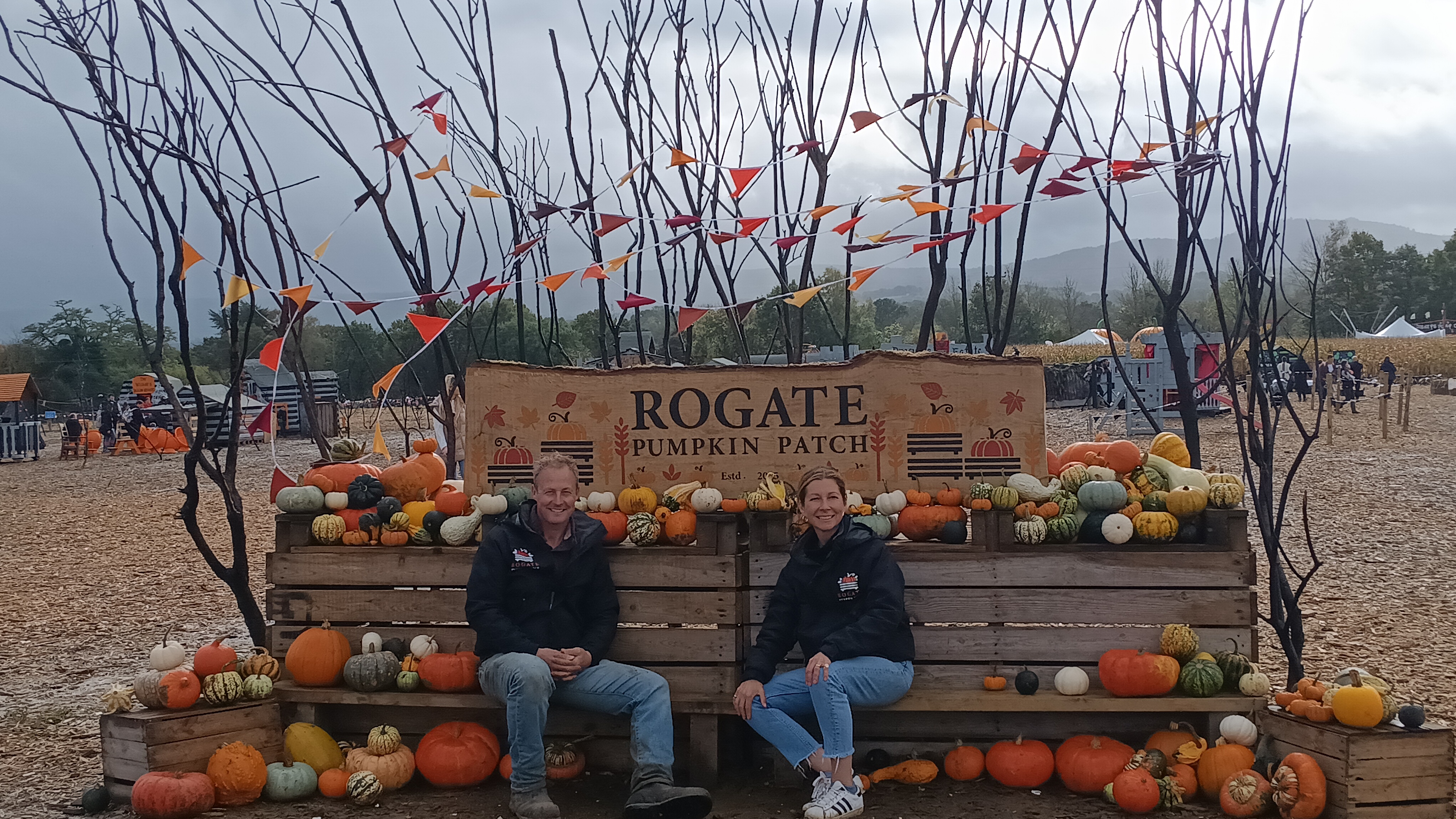 the P pod on location at the Rogate Pumpkin Patch