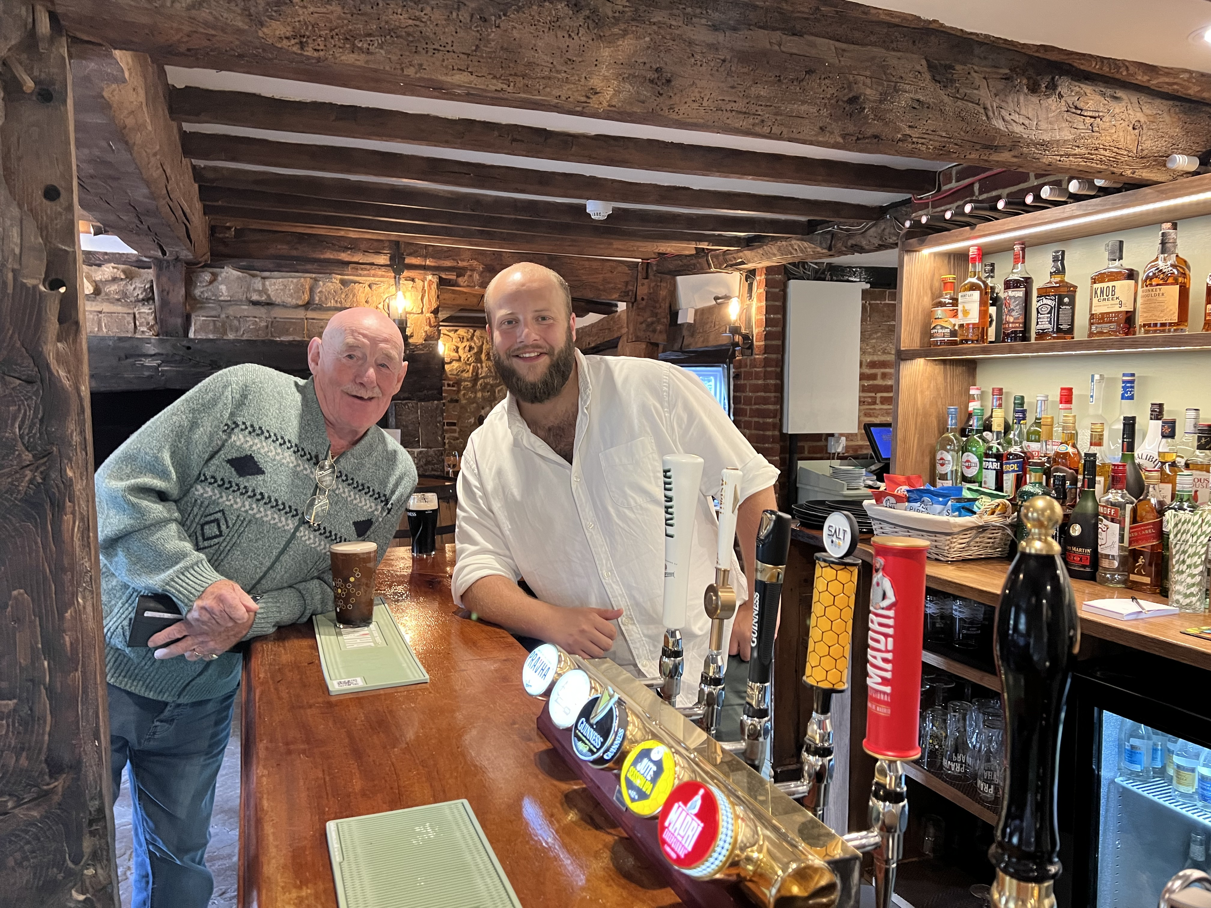 Rogate Villagers celebrate the re-opening of their Pub - The White Horse