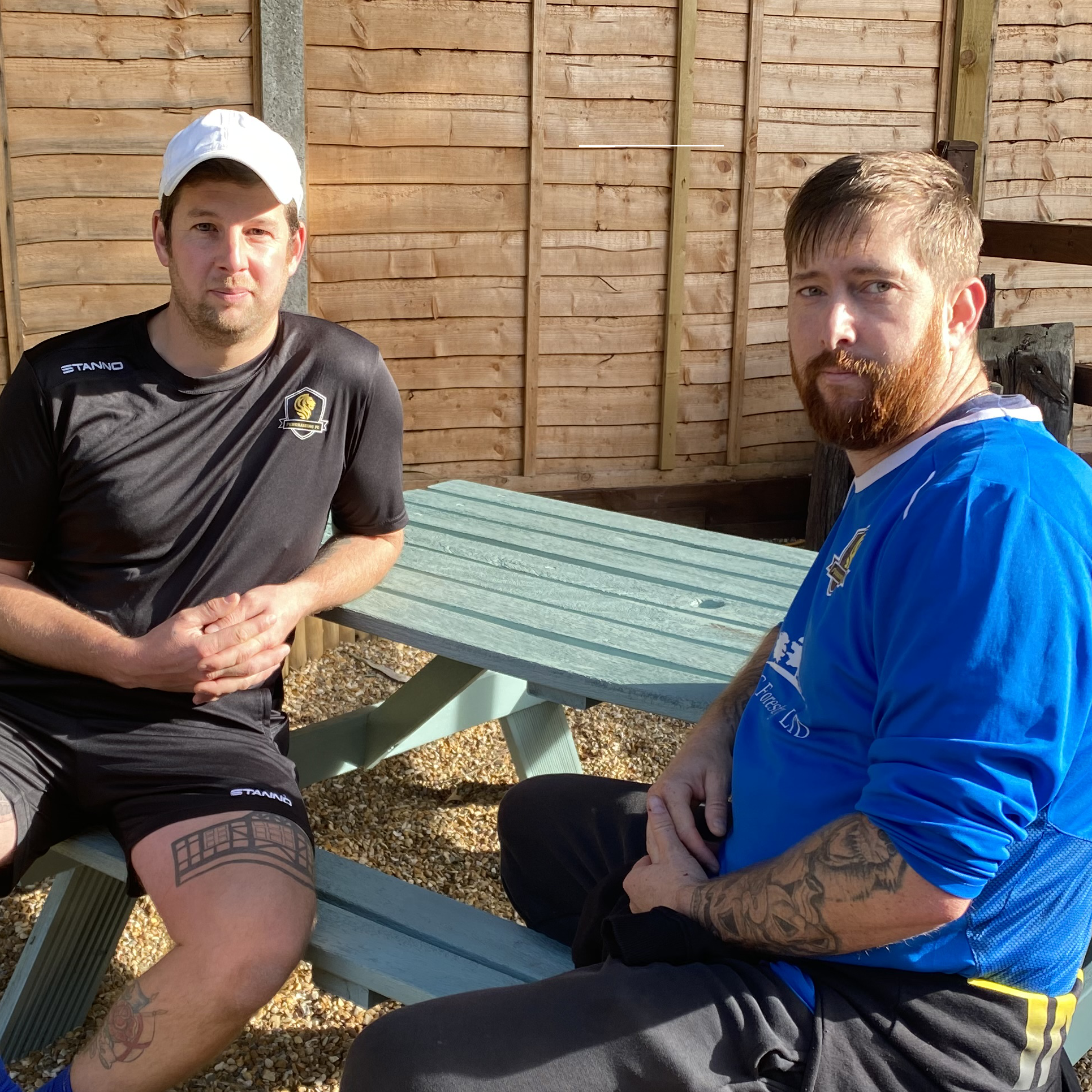 Petersfield footballers change into walking boots for charity