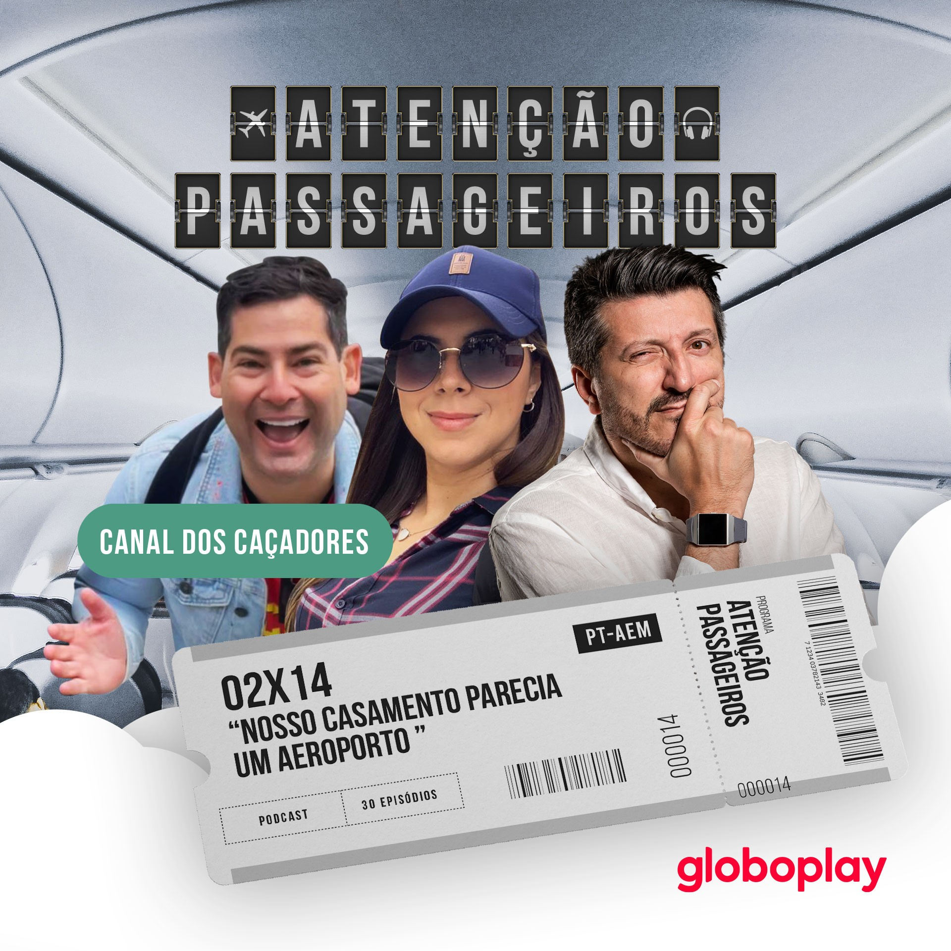 “Nosso casamento parecia um aeroporto" - com Canal dos Caçadores