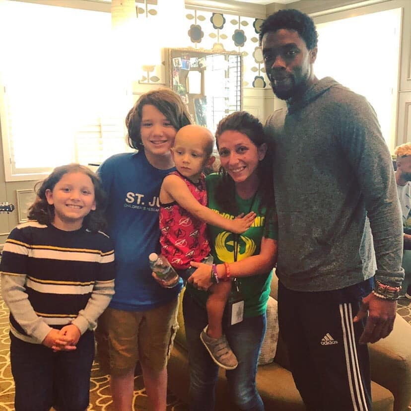 KBS: Chadwick Boseman's Visit at St. Jude Children's Hospital