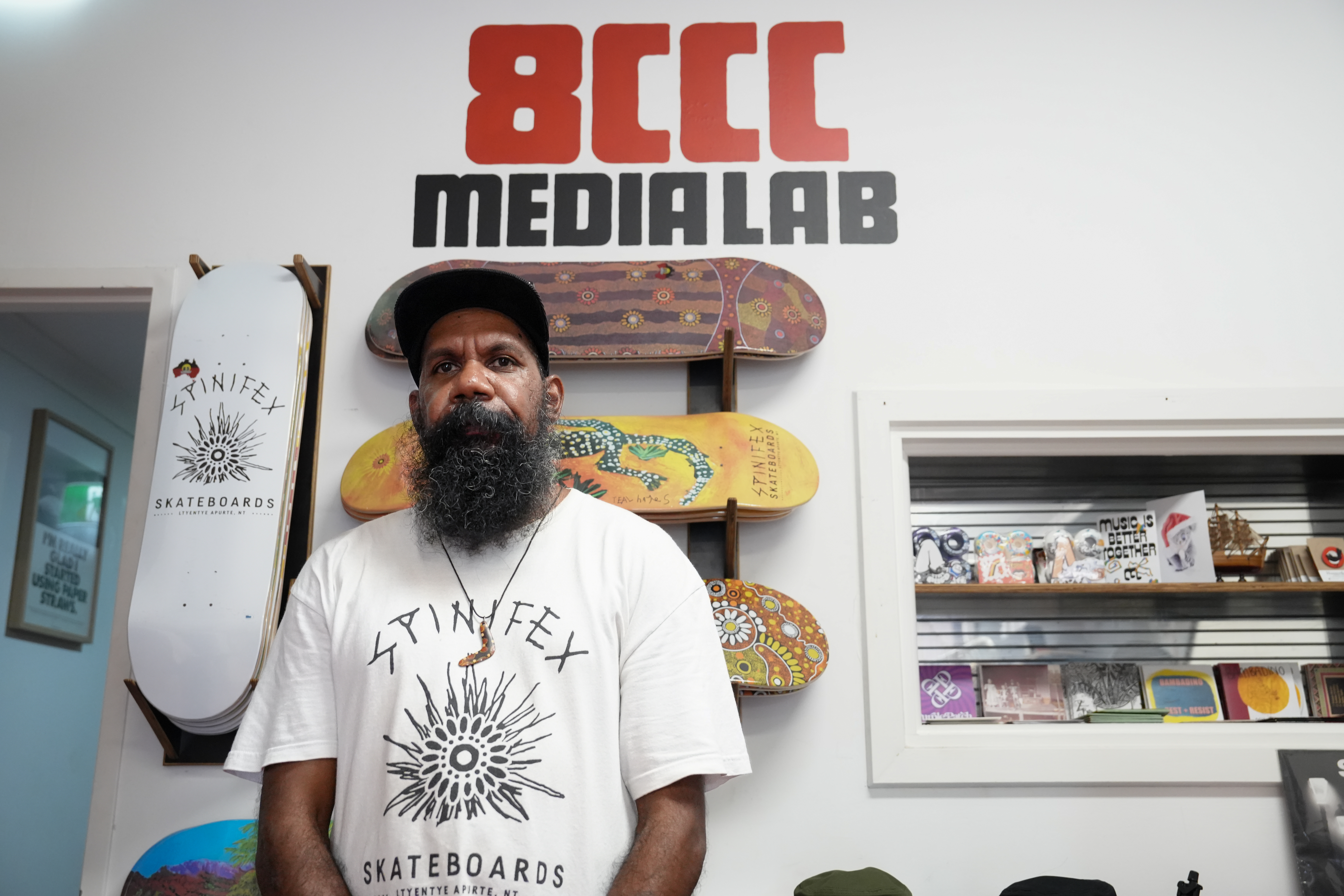 Nicky Hayes of Spinifex Skateboards - 2024