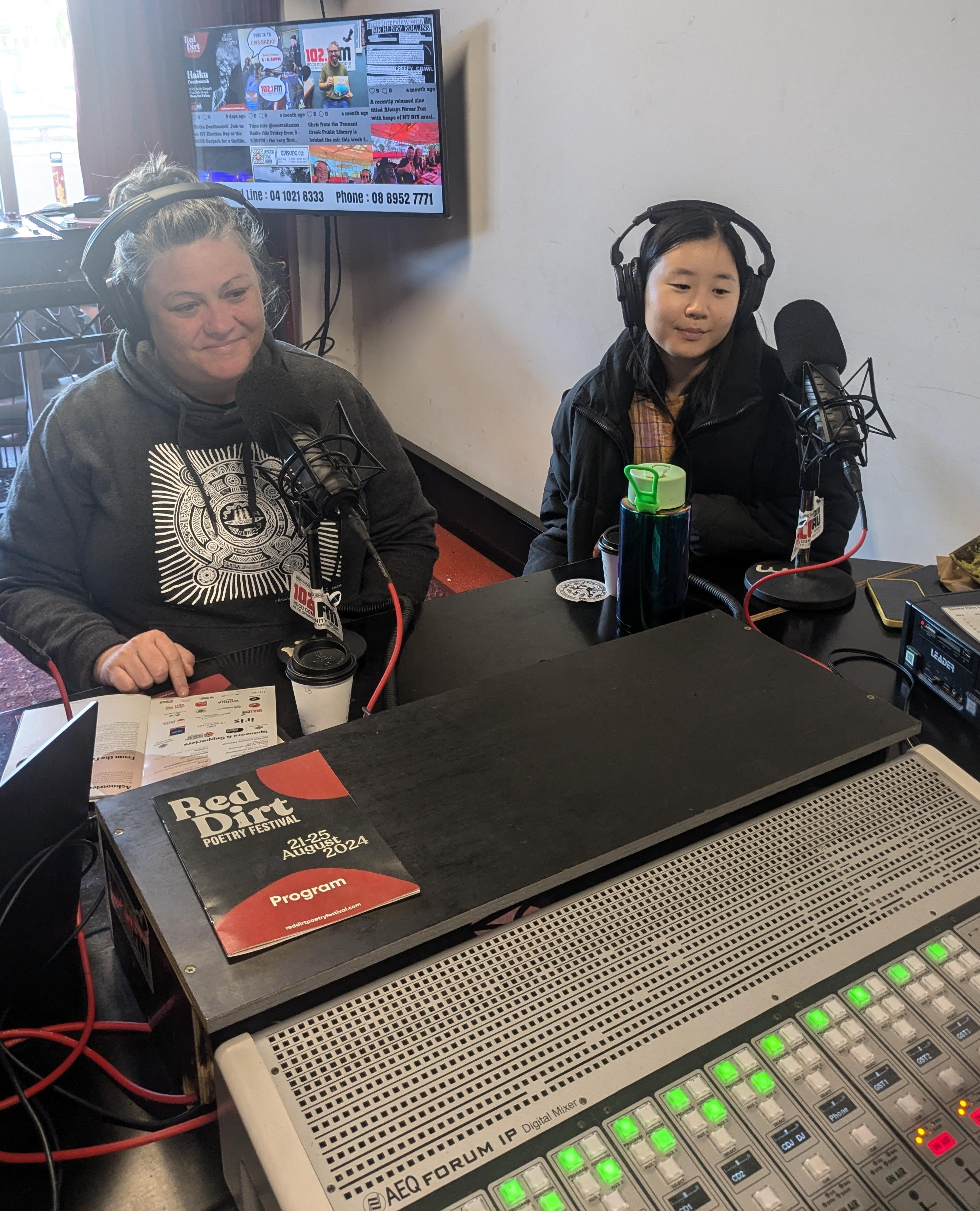 Red Dirt Poetry Festival 2024 - Laurie May and Jo Yang