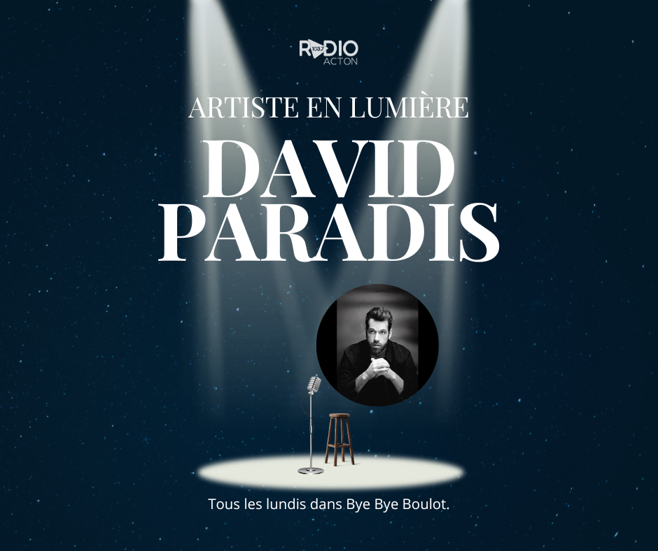 Artiste en lumière - David Paradis