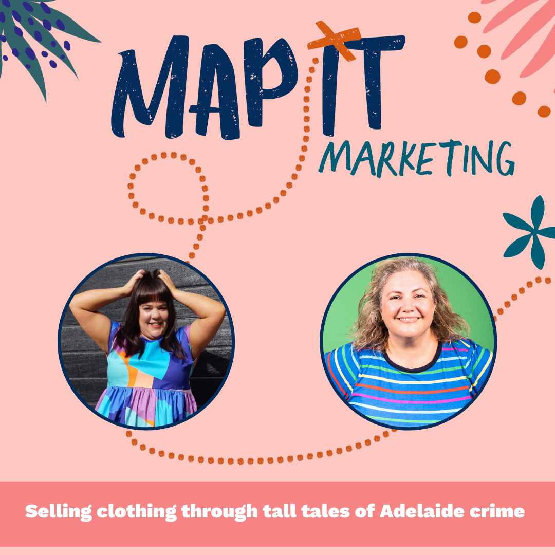 Selling clothing through tall tales of Adelaide crime With Lisa Reiner