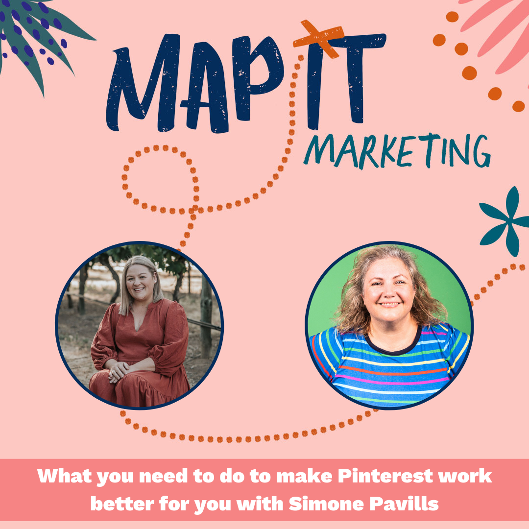 What you need to do to make Pinterest work better for you with Simone Pavills