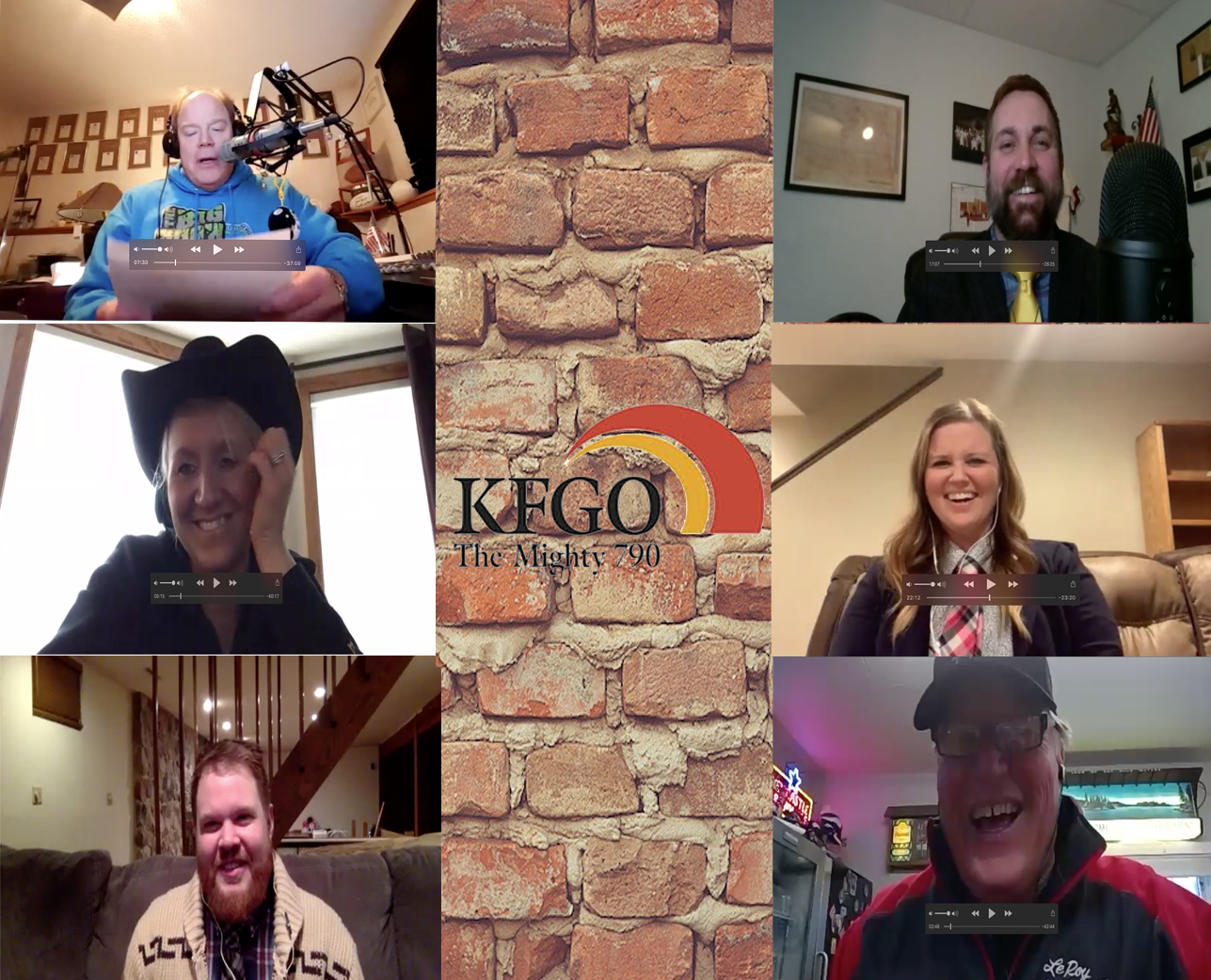 KFGO Personalities Play Family Feud via Zoom!