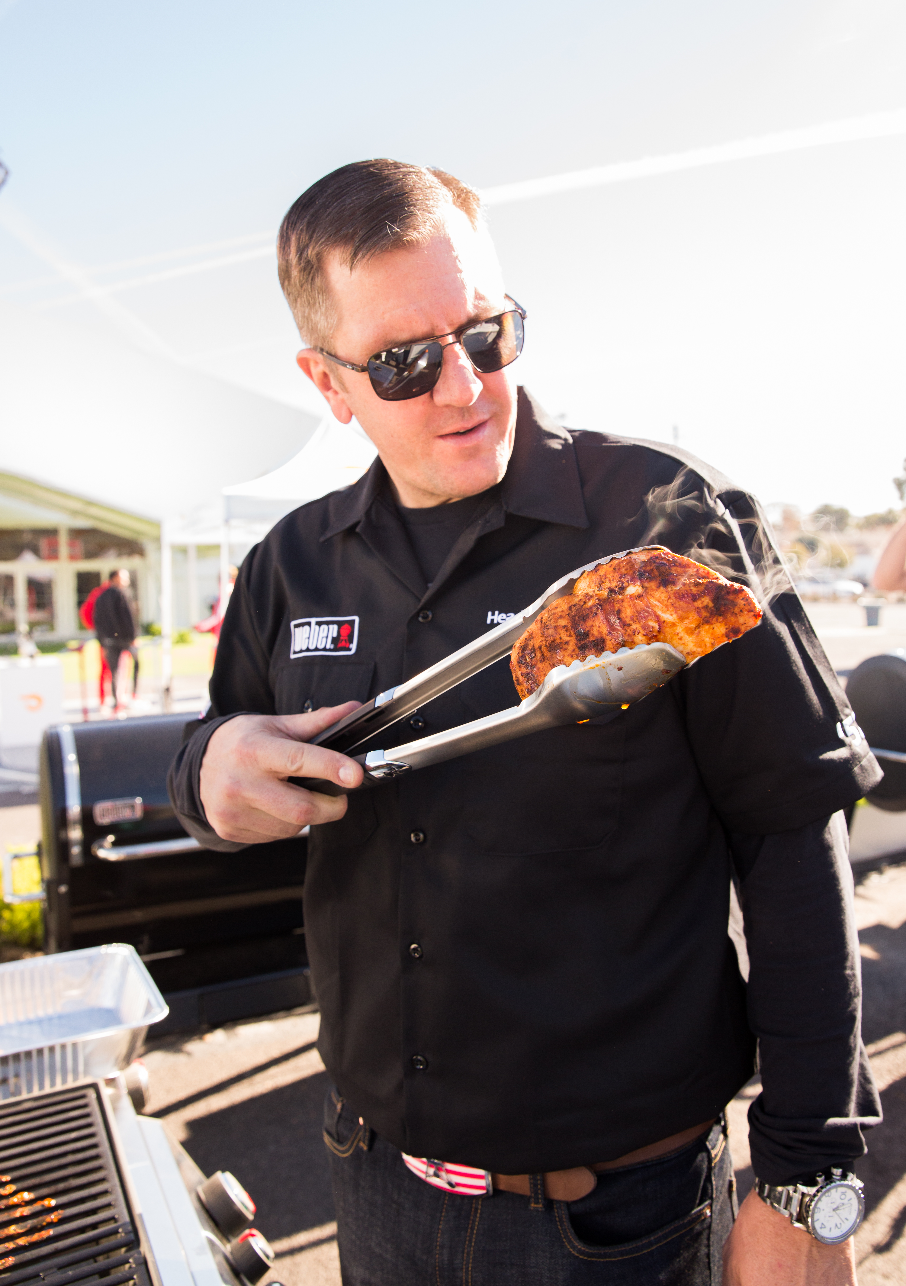 Weber’s Head Grillmaster Kevin Kolman