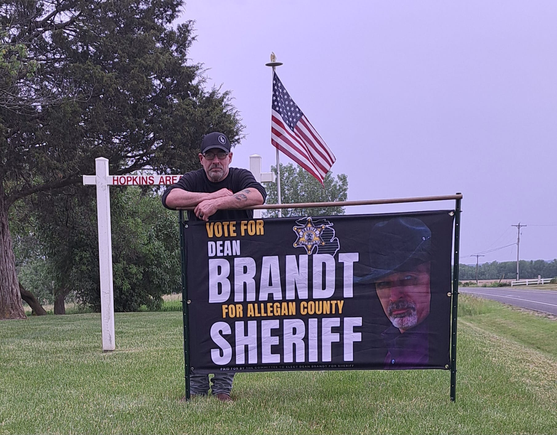 Allegan Co. Sheriff Candidate Dean Brandt May 30