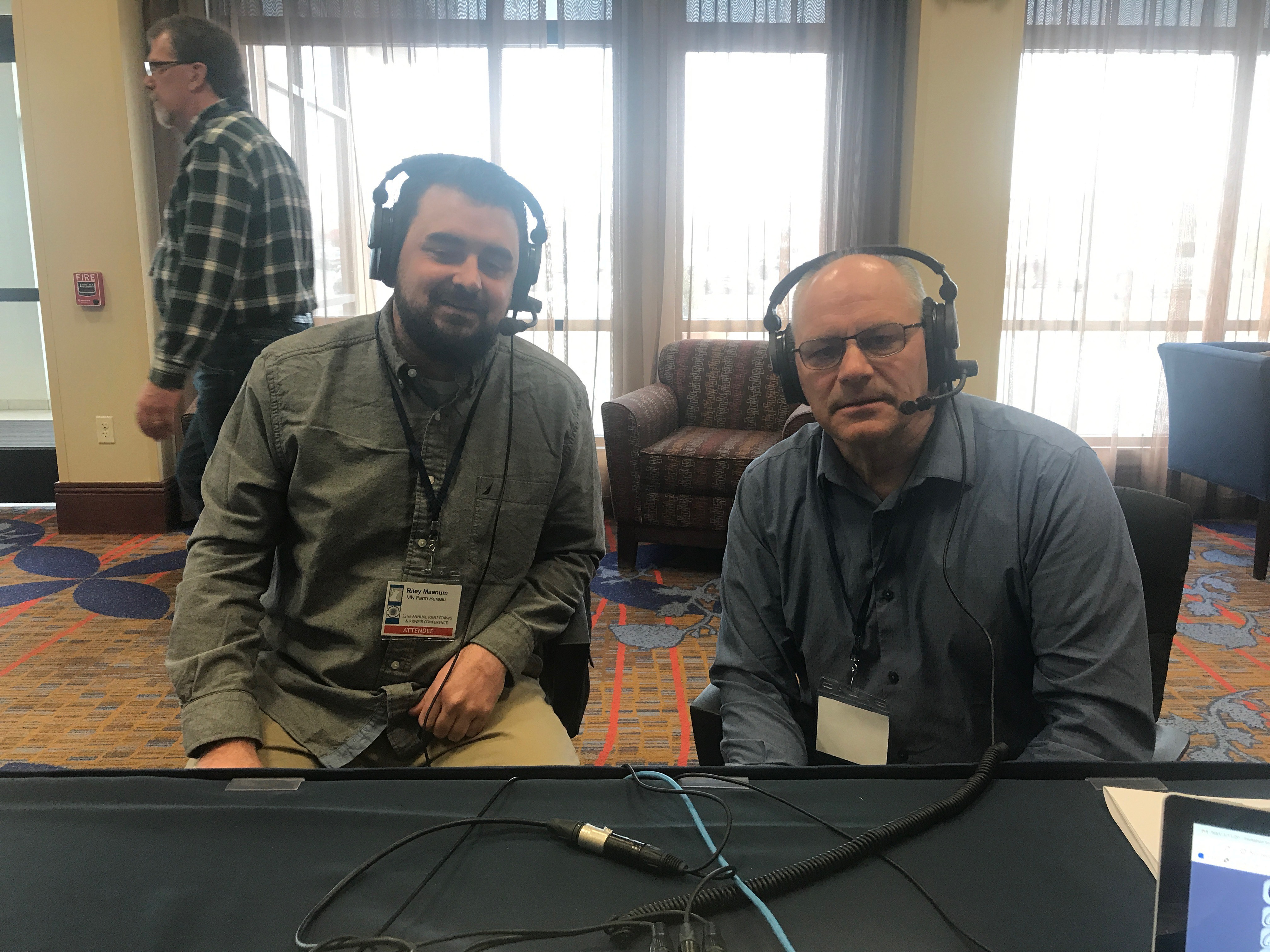 LIVE from the 22nd Annual Red River Watershed Conference: Jim Ziegler and Riley Maanum