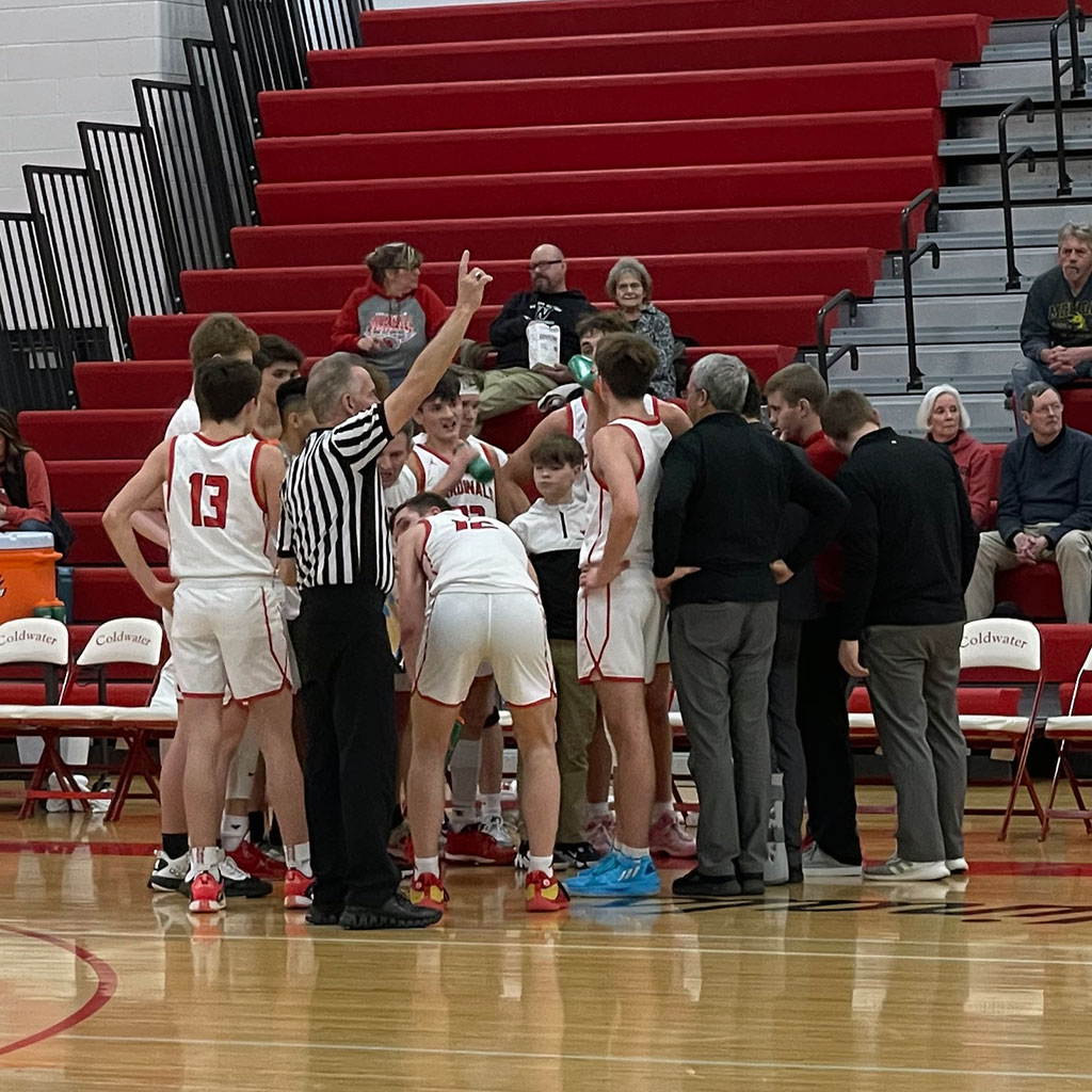 Boys Basketball: Hastings at Coldwater, 1-27-2023