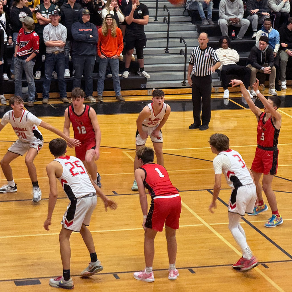 Boys Basketball: Coldwater at Marshall, 12-15-2023