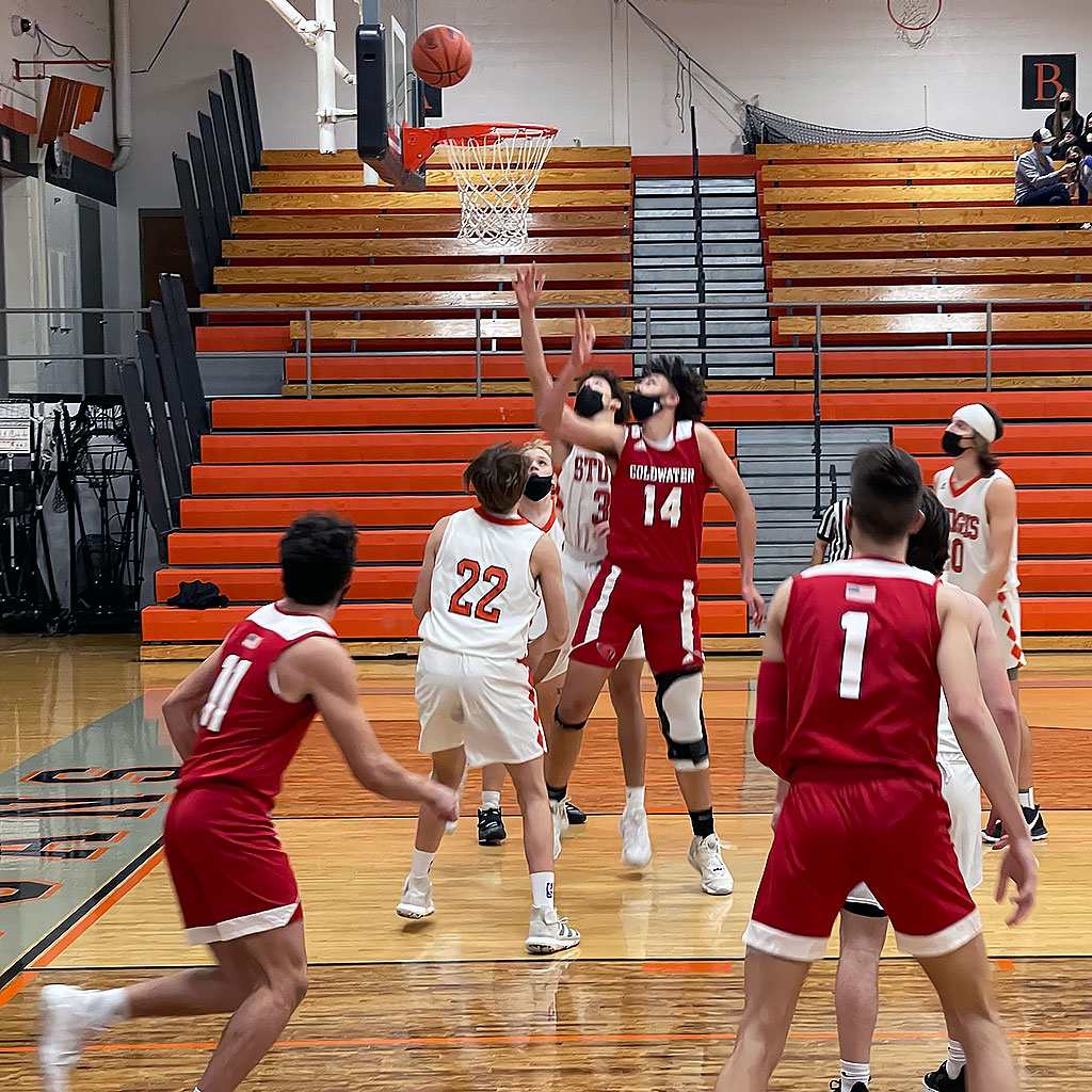 Boys Basketball: Coldwater vs. Sturgis, 3-25-2021