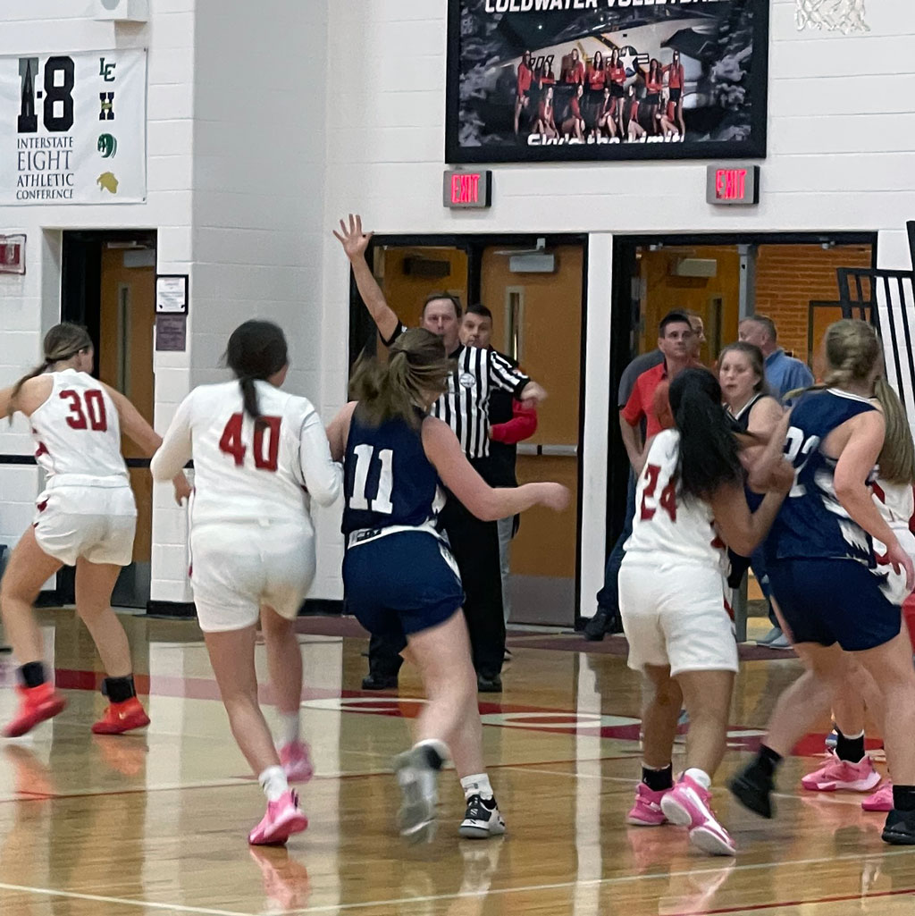 Girls Basketball: Gull Lake at Coldwater, 12-2-2022