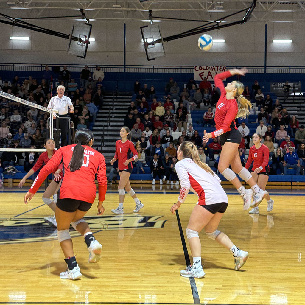 Volleyball: Coldwater at Harper Creek, 11-3-2023