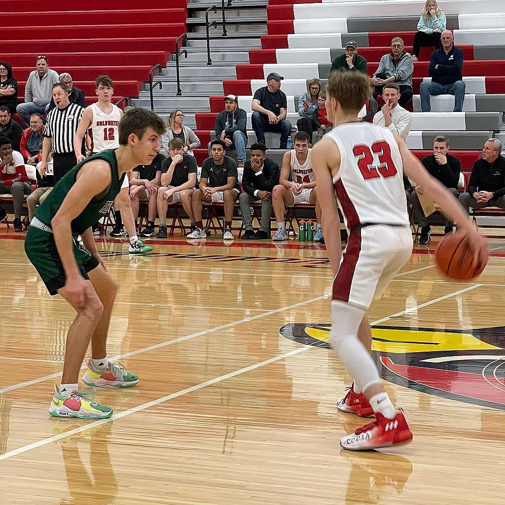 Boys Basketball: Pennfield at Coldwater, 2-22-2022