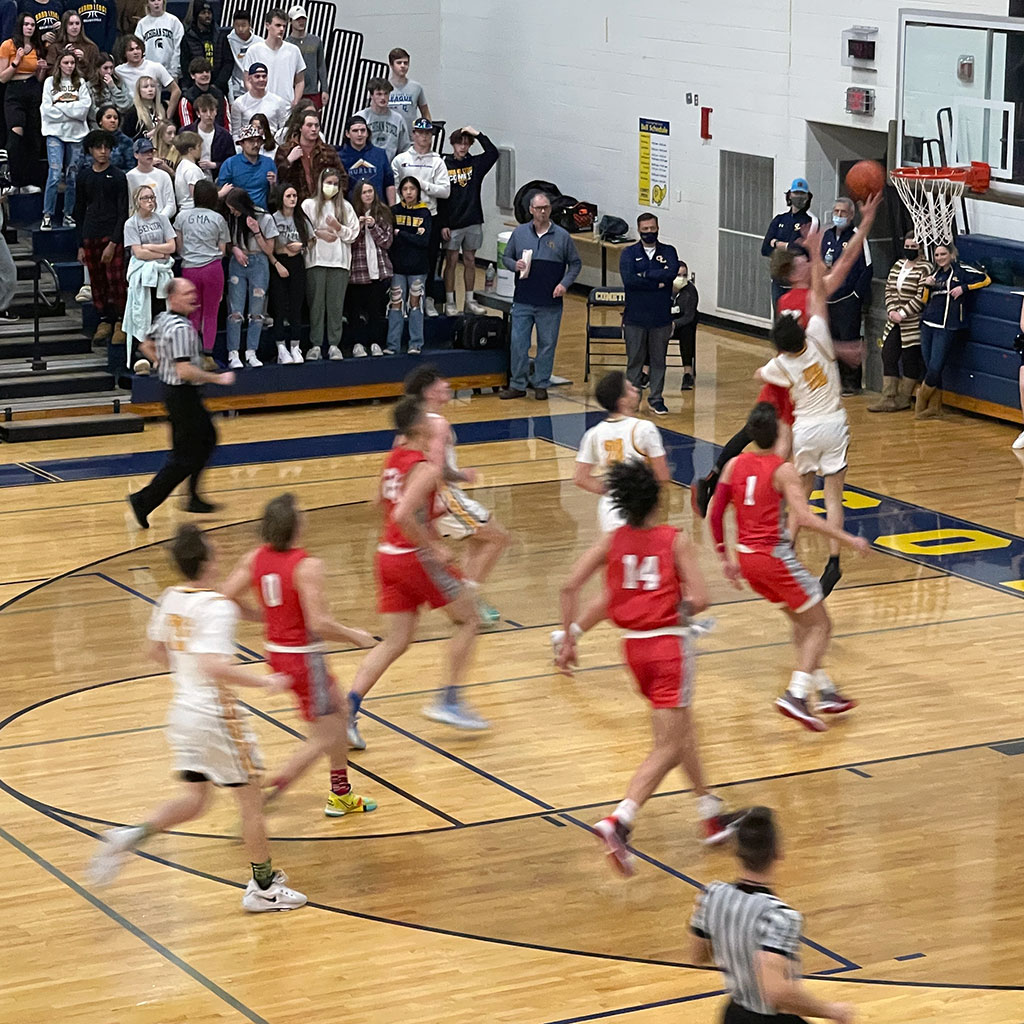 Boys Basketball: Coldwater at Grand Ledge, 1-25-2022