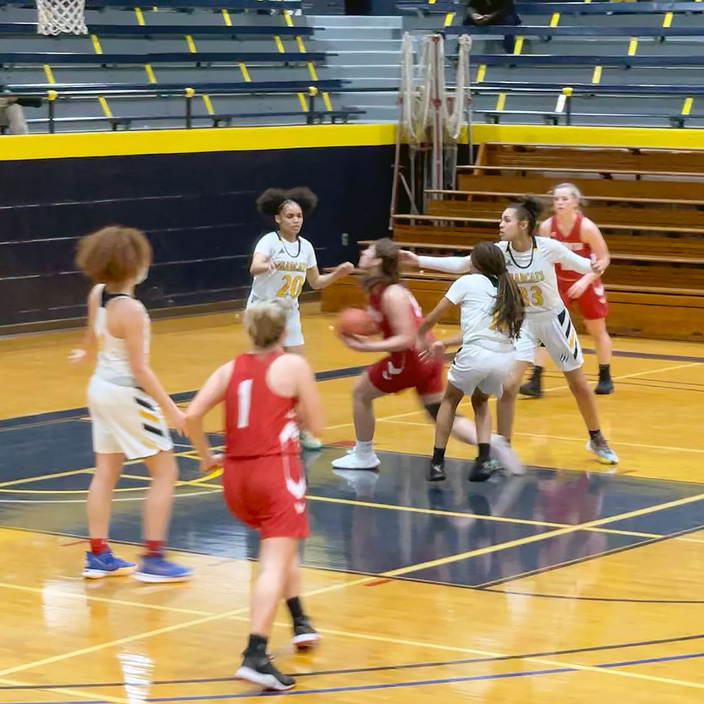 Girls Basketball: Coldwater at Battle Creek Central, 2-28-2021