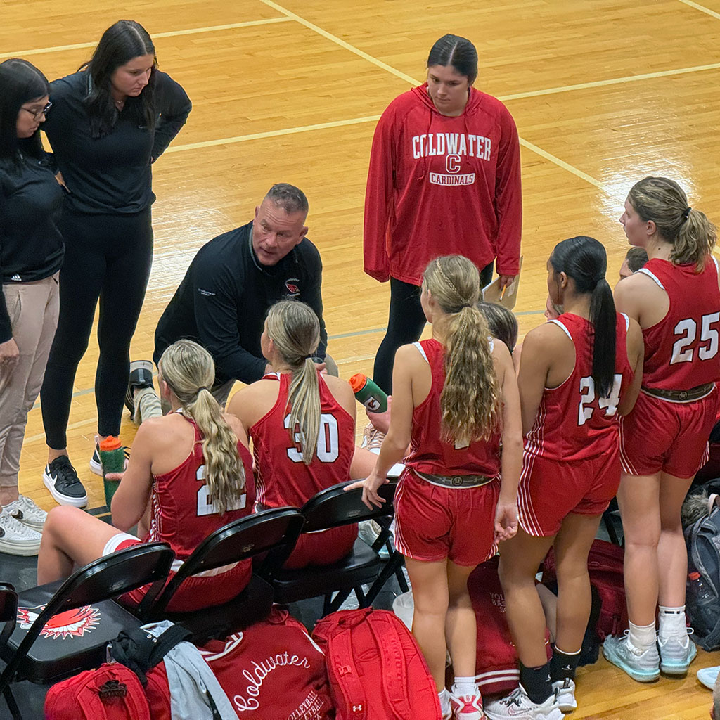 Girls Basketball: Coldwater at Marshall, 12-15-2023