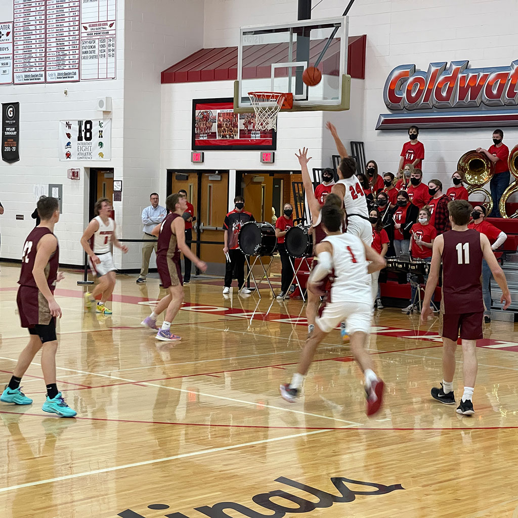 Boys Basketball: Western at Coldwater, 1-11-2022