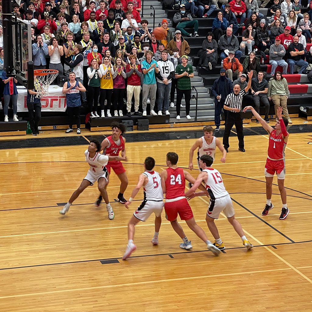 Boys Basketball: Coldwater at Marshall, 1-7-2022