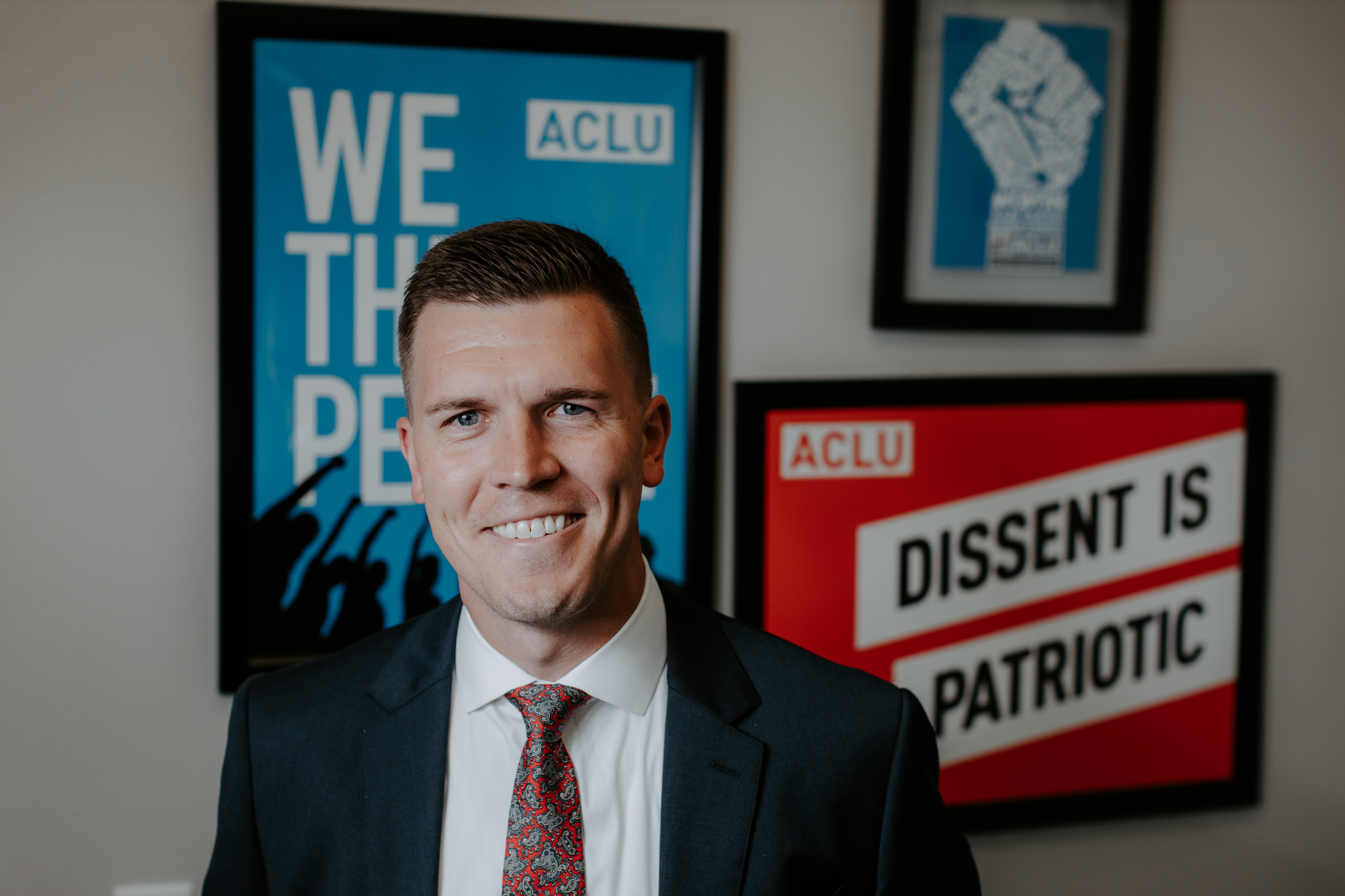 Dane DeKrey, Advocacy Director with North Dakota ACLU