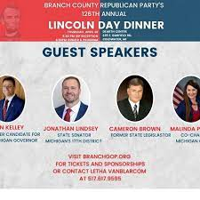 Randy Hollister-Branch Co Republican Party Lincoln Day Dinner 4-13-23