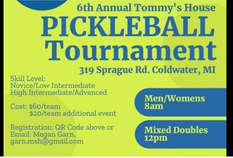 Kathy Olmstead-Tommy's House Pickleball Tournament 6-12-24