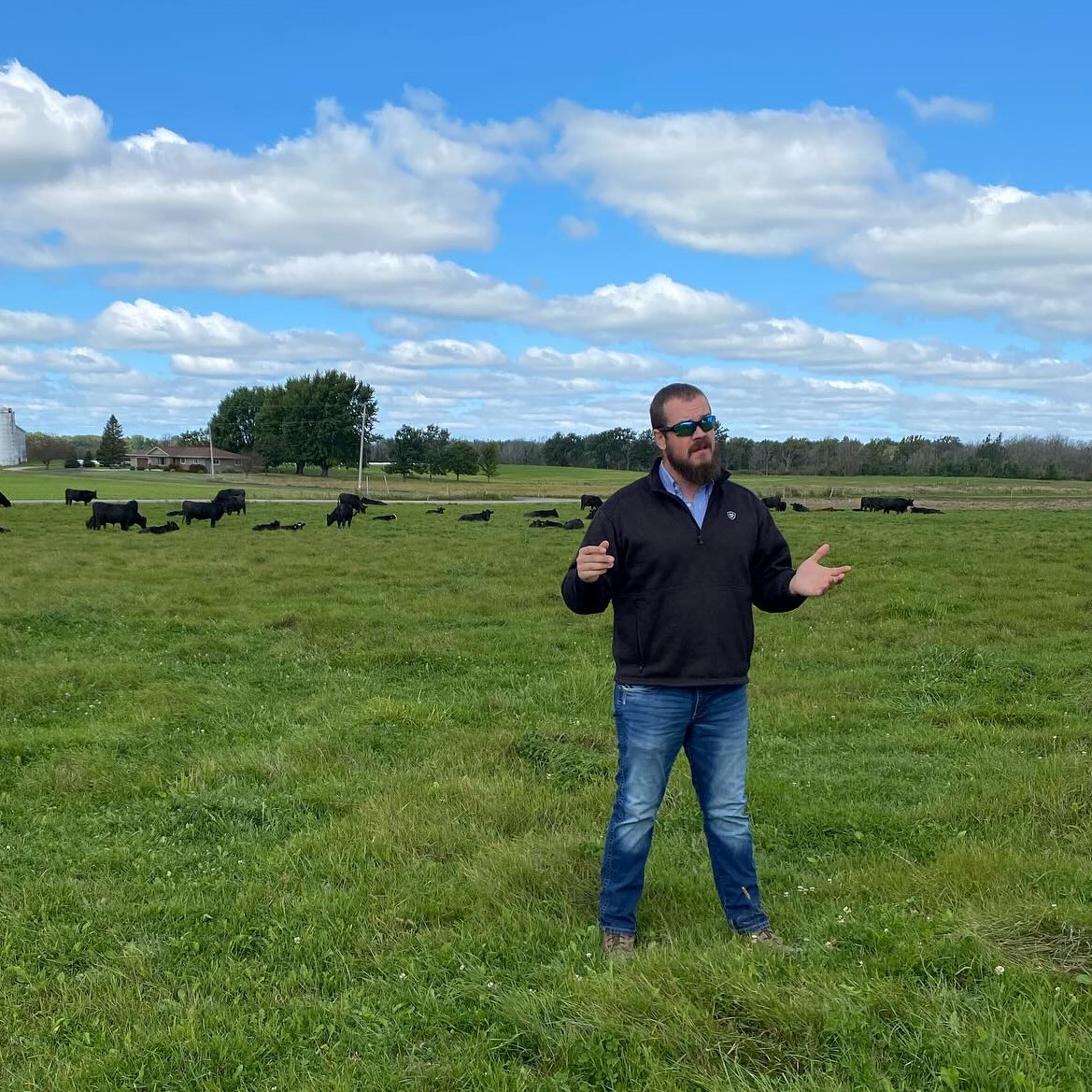 Jared Geiser of Riveredge Farms in Chilton: Breeding protocols, future goals