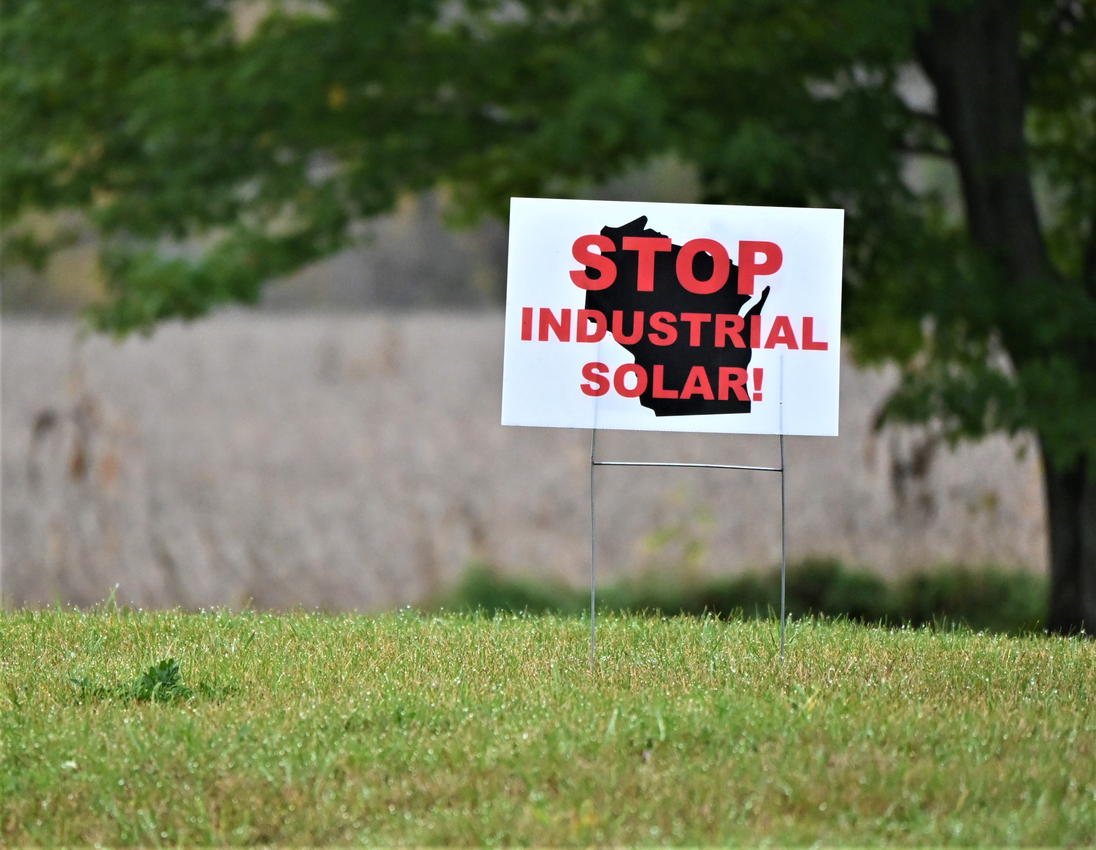 The Solar Fight Of A Small Town In Oconto County