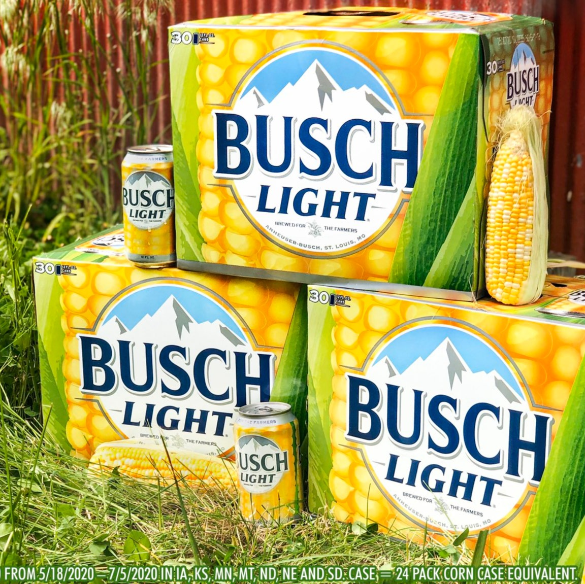 Drink Busch Light and Help the Farmers