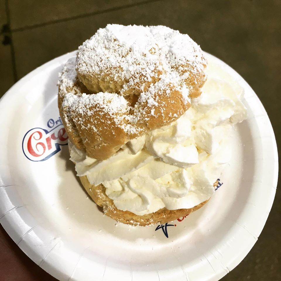 Wisconsin State Fair cream puffs coming our way!